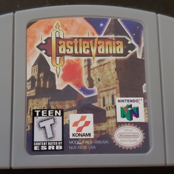 CastlevaniaVideoGameNintendo64N64